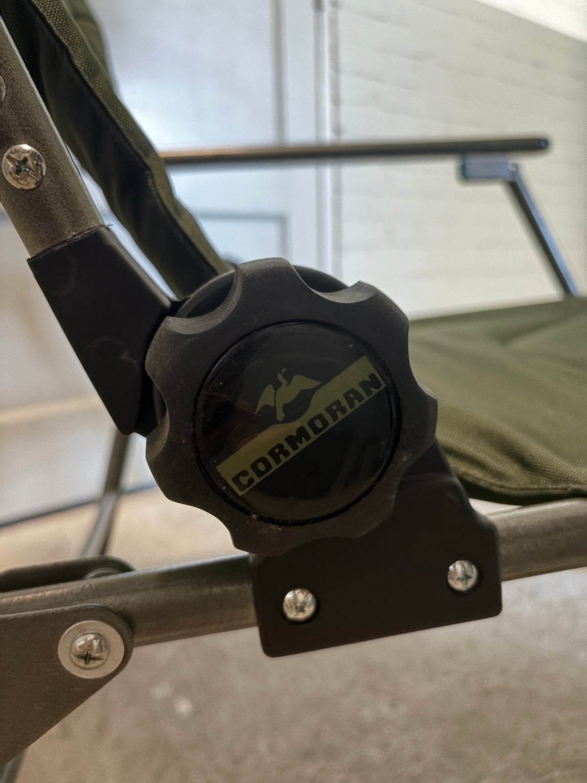 2 Cormoran verstelbare visstoelen - Zo goed als nieuw, Watersport en Boten, Hengelsport | Algemeen, Ophalen, Zo goed als nieuw
