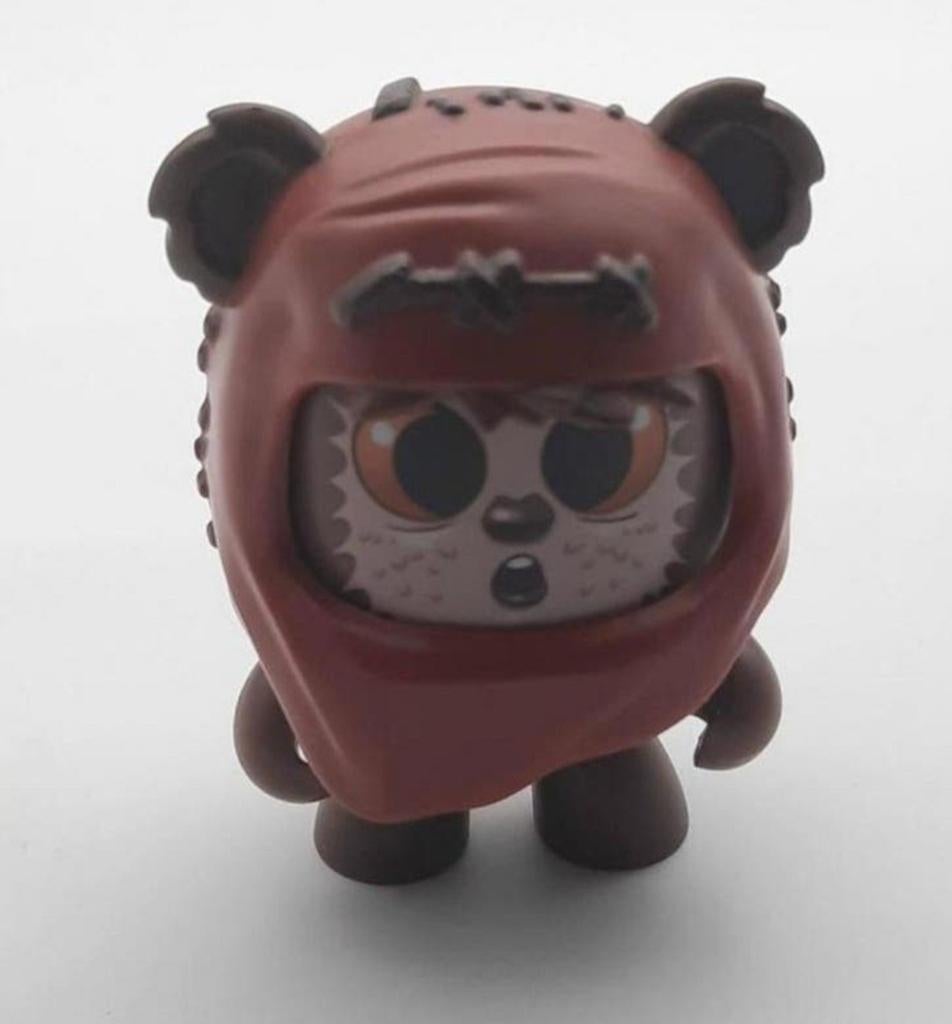 Star Wars Mighty Muggs Wicket the Ewok, Ophalen of Verzenden, Zo goed als nieuw, Actiefiguurtje