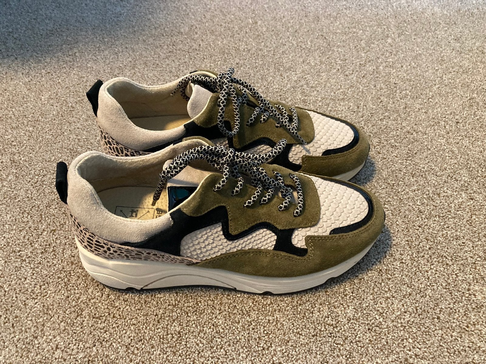 Leren sneaker The Bridge footwear maat 38, Overige kleuren, Verzenden, Sneakers of Gympen, Zo goed als nieuw