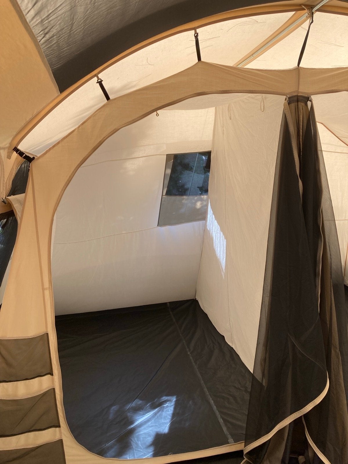 Obelink 6-persoons tent - Gebruikt, in goede staat, Caravans en Kamperen, Tenten, Ophalen, Gebruikt, Tot en met 6