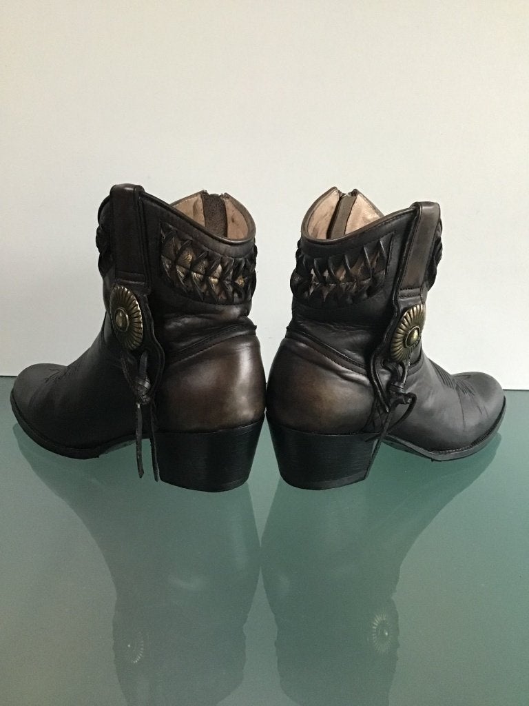 Sendra 39 bruin | Boho leren boots | Gratis verzenden, Sendra, Bruin, Verzenden, Lage of Enkellaarzen