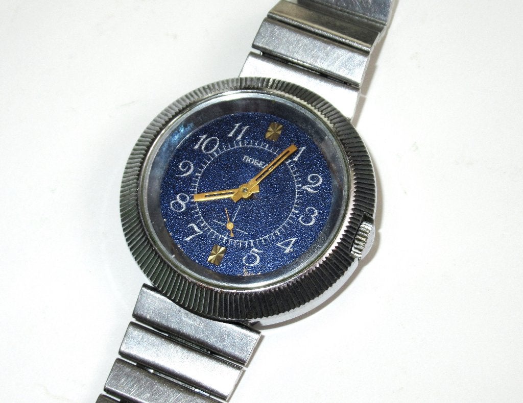 POBEDA vintage mechanisch heren horloge van de 90 jaren, Ophalen of Verzenden, Gebruikt, Staal, Overige merken