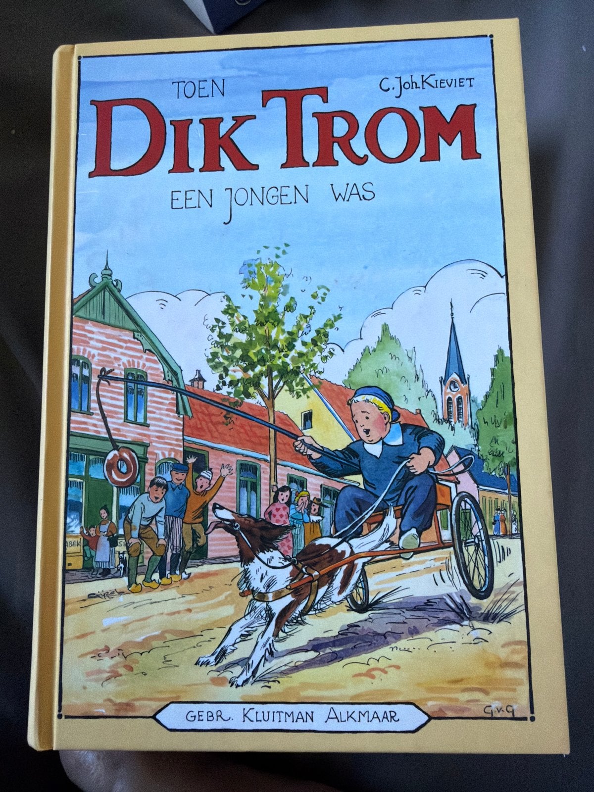 SLK.  C.J. Kieviet - Toen Dik Trom een jongen was, Ophalen of Verzenden, Zo goed als nieuw, C.J. Kieviet, Fictie algemeen