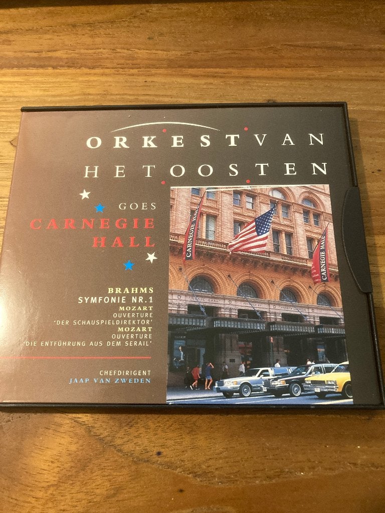 Orkest van het Oosten - Goes Carnegie Hall (Jaap van Zweden), Verzenden, Zo goed als nieuw, Classicisme, Orkest of Ballet