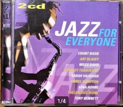 JAZZ FOR EVERYONE  CD-60 jdu, Verzenden, 1980 tot heden, Zo goed als nieuw, Jazz