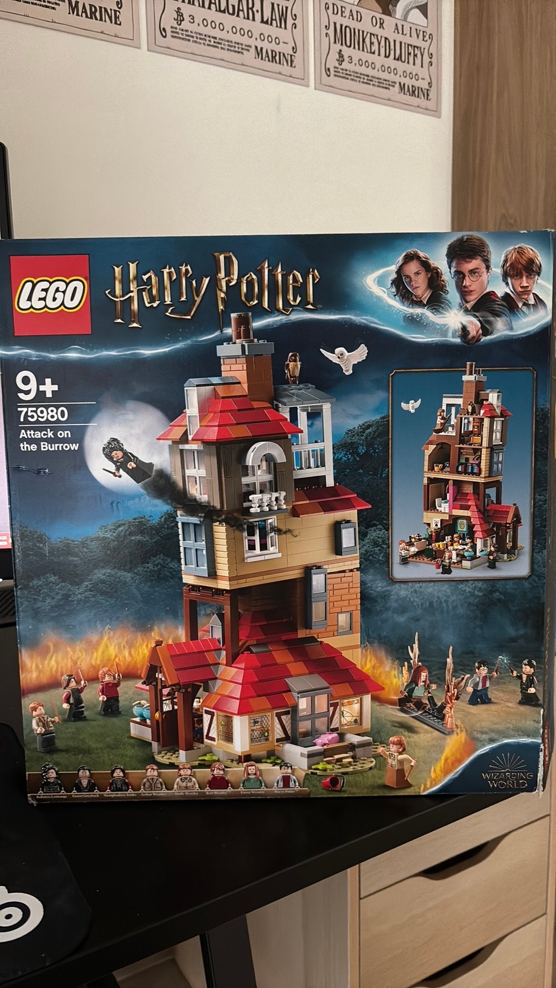 Lego Harry Potter 75980: Attack on the Burrow, Gebruikt, Lego, Harry Potter, Ophalen of Verzenden