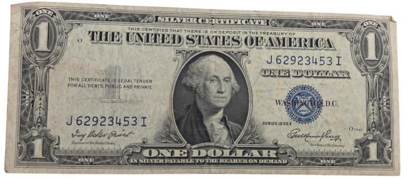 amerikaanse ww2 dollar in gebruikte staat, Verzamelen, Ophalen of Verzenden, Amerika