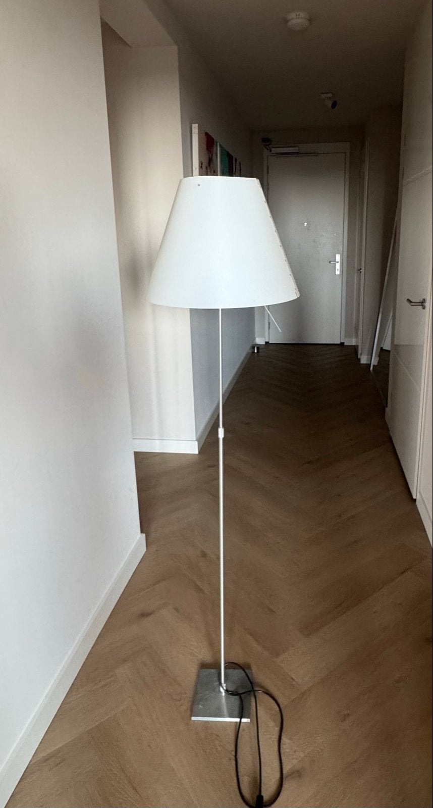 Luceplan Costanza Vloerlamp met dimmer, Ophalen, Gebruikt, 100 tot 150 cm, E27 (groot)