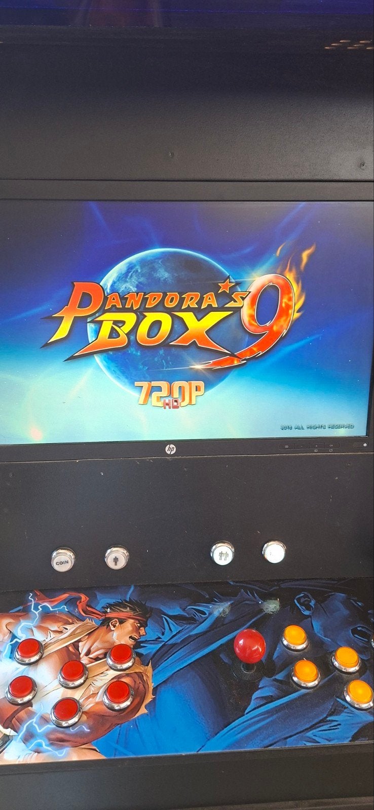 Arcadekast met Pandora's Box 9 - Retro Gaming Machine, Ophalen of Verzenden, Overige merken, Gebruikt