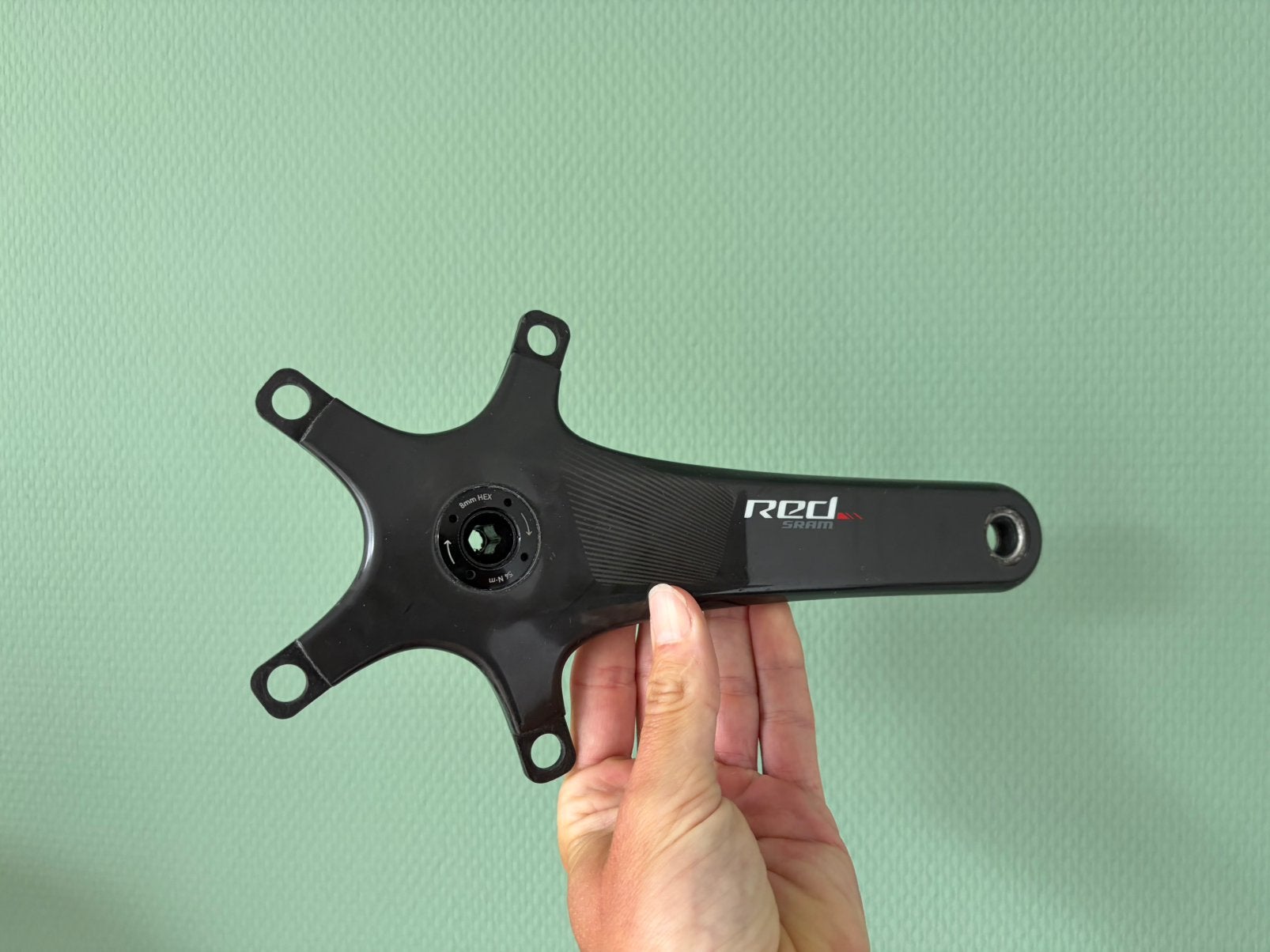 Crank rechts Sram Red, Ophalen