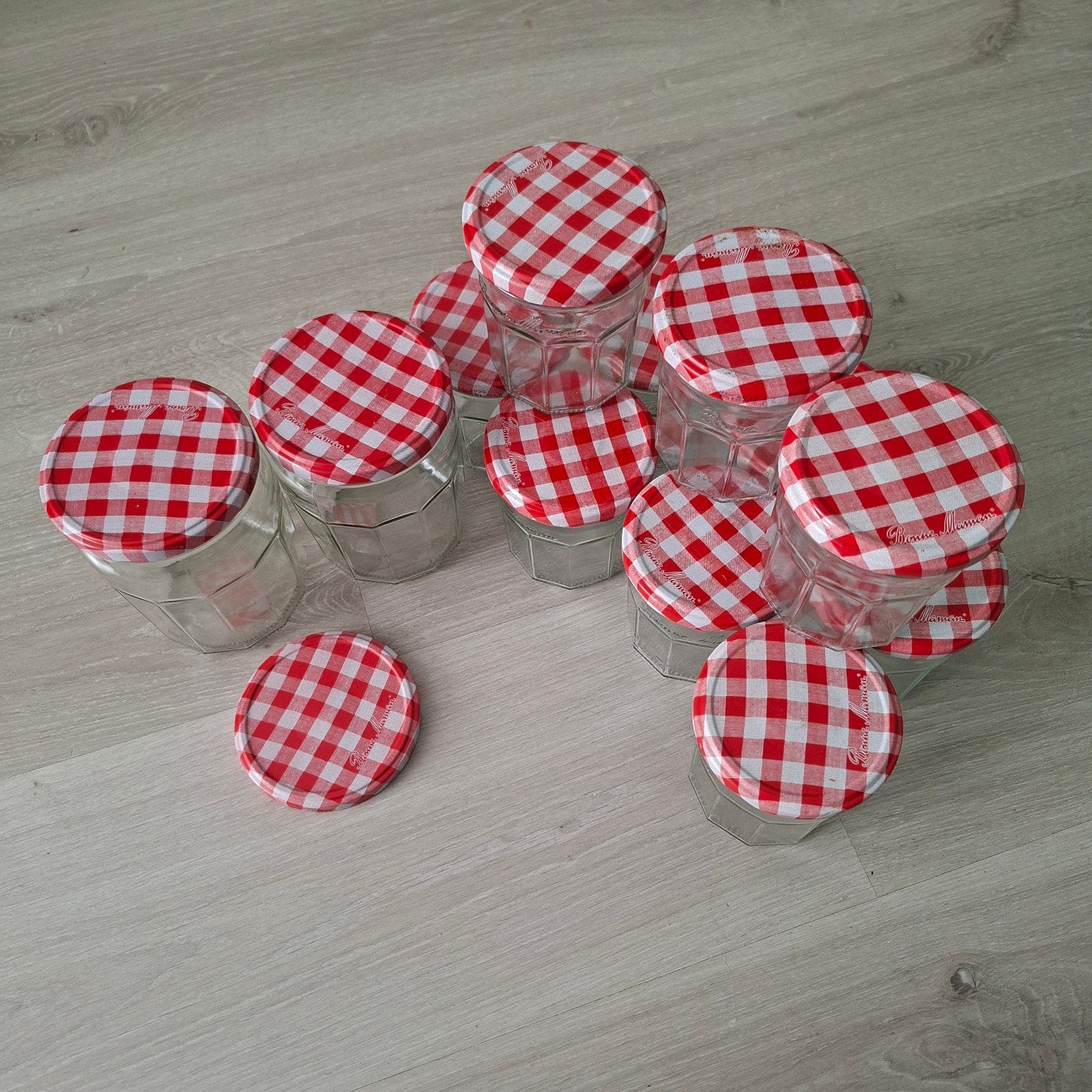 Bonne Maman potjes, Huis en Inrichting, Ophalen, Glas, Pot, Bus of Blik