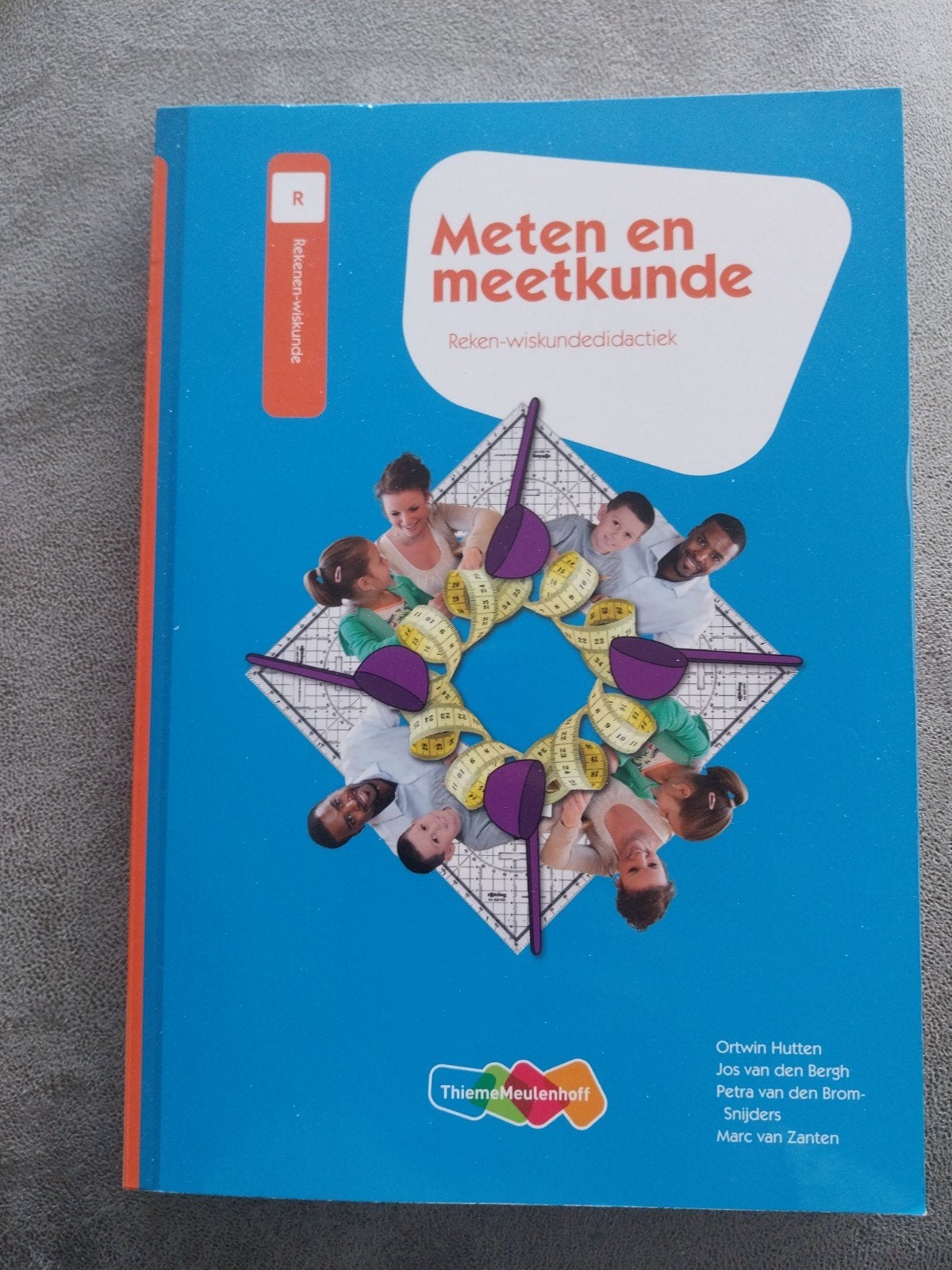 Meten en Meetkunde reken-wiskundedidactiek, Boeken, Nieuw, Ortwin HuttenvJos van den Bergh, Beta, HBO