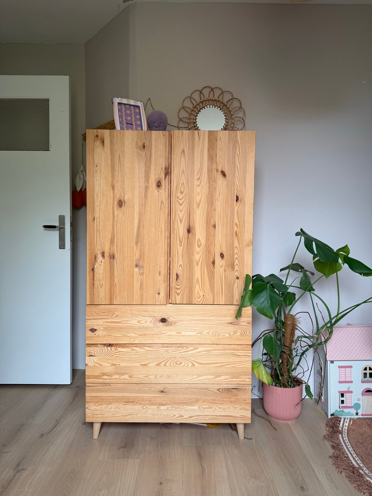 IKEA IVAR lade Kast met lades en deuren, Ophalen, Gebruikt, 50 tot 100 cm, Met lade(s)