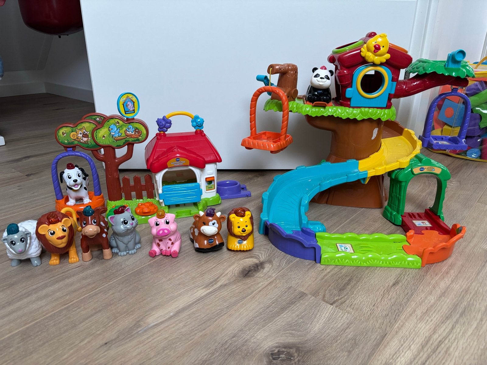 VTech Zoef Zoef Dieren Boomhuis en Huis met extra dieren, Ophalen, Gebruikt, Overige typen, Met geluid