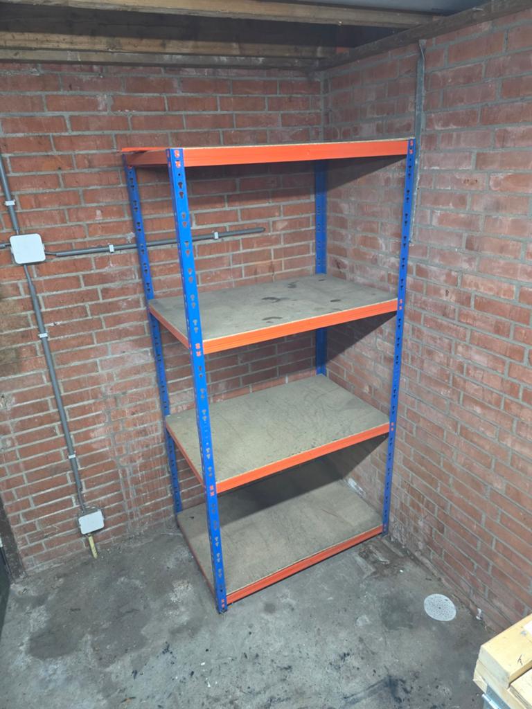Stellingkast opberg stelling 180x90x60, Ophalen