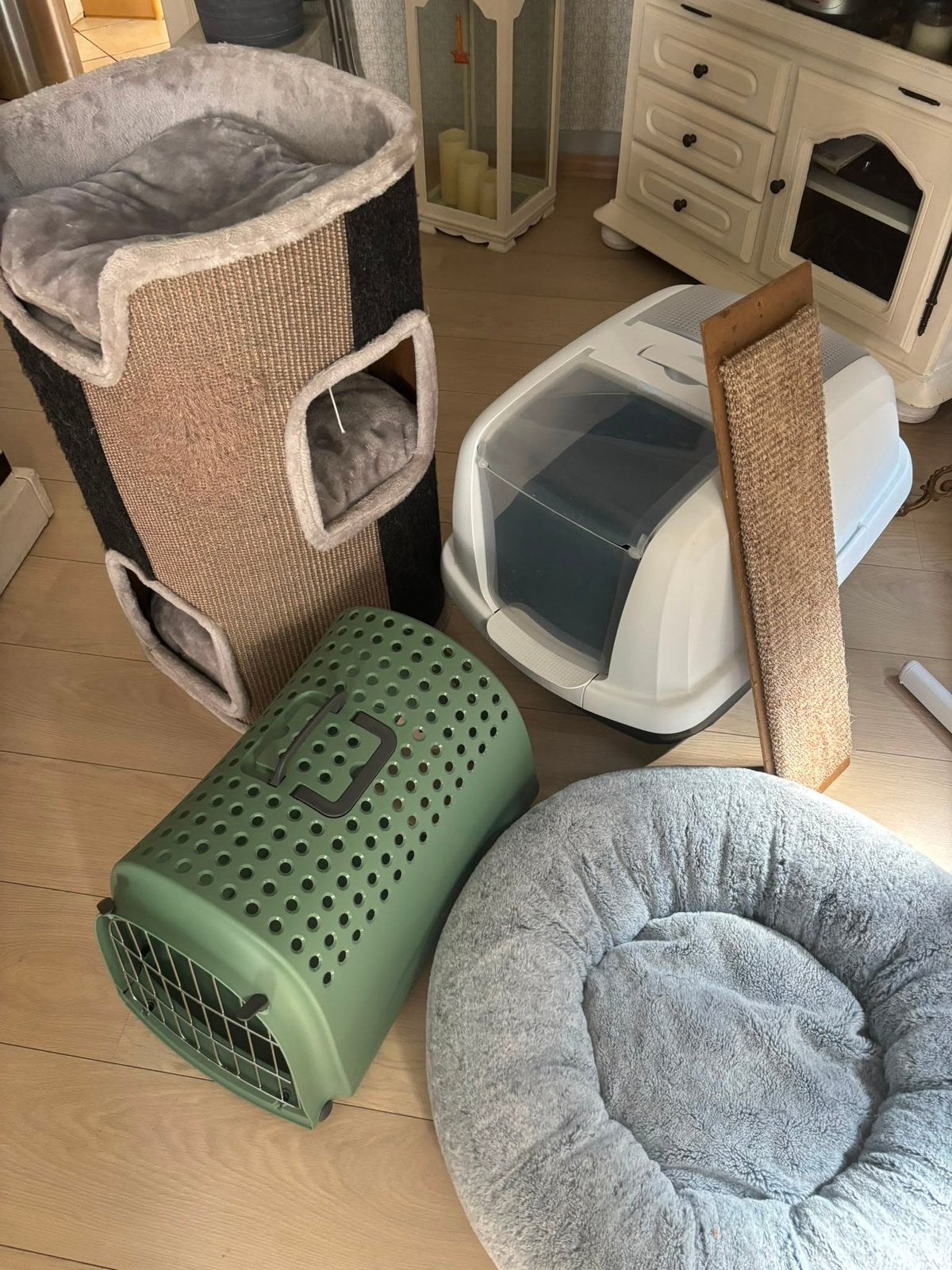Kattenbenodigheden, Dieren en Toebehoren, Kattenmanden, Ophalen, Zo goed als nieuw