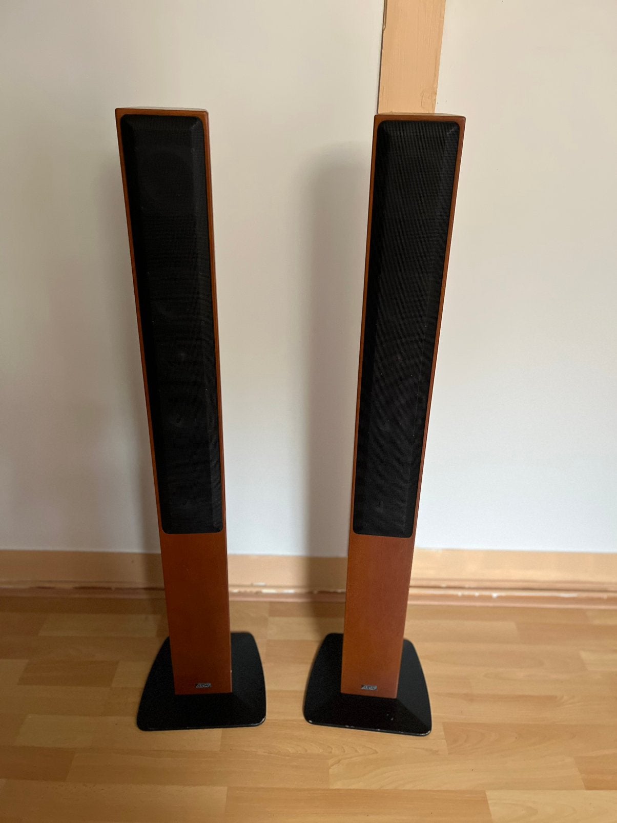 2 ASW speakers OPUS-L, Vloerstaande luidspreker, Gebruikt, 60 tot 120 watt, Ophalen