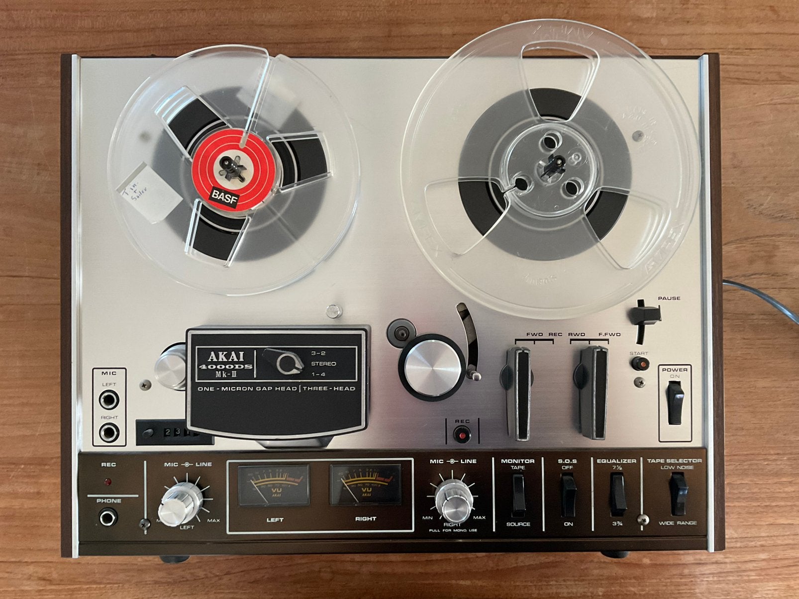 AKAI 4000 DS MK II, Ophalen of Verzenden, Defecte bandrecorder