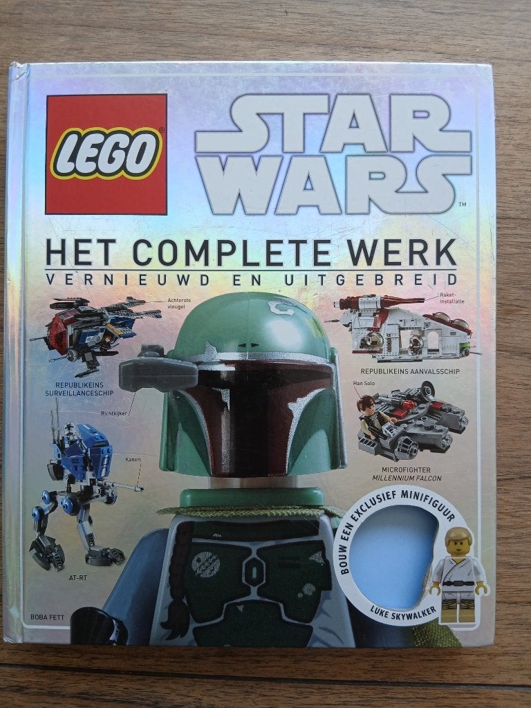 Lego Star Wars boek, Verzamelen, Star Wars, Ophalen of Verzenden, Zo goed als nieuw, Boek of Poster