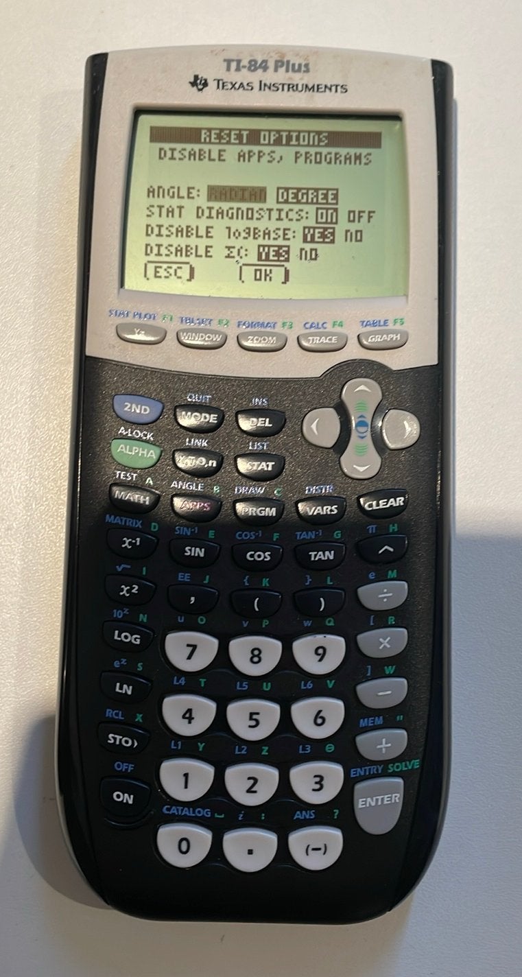 TI-84Plus Texas instruments Rekenmachine, Ophalen of Verzenden, Grafische rekenmachine, Zo goed als nieuw