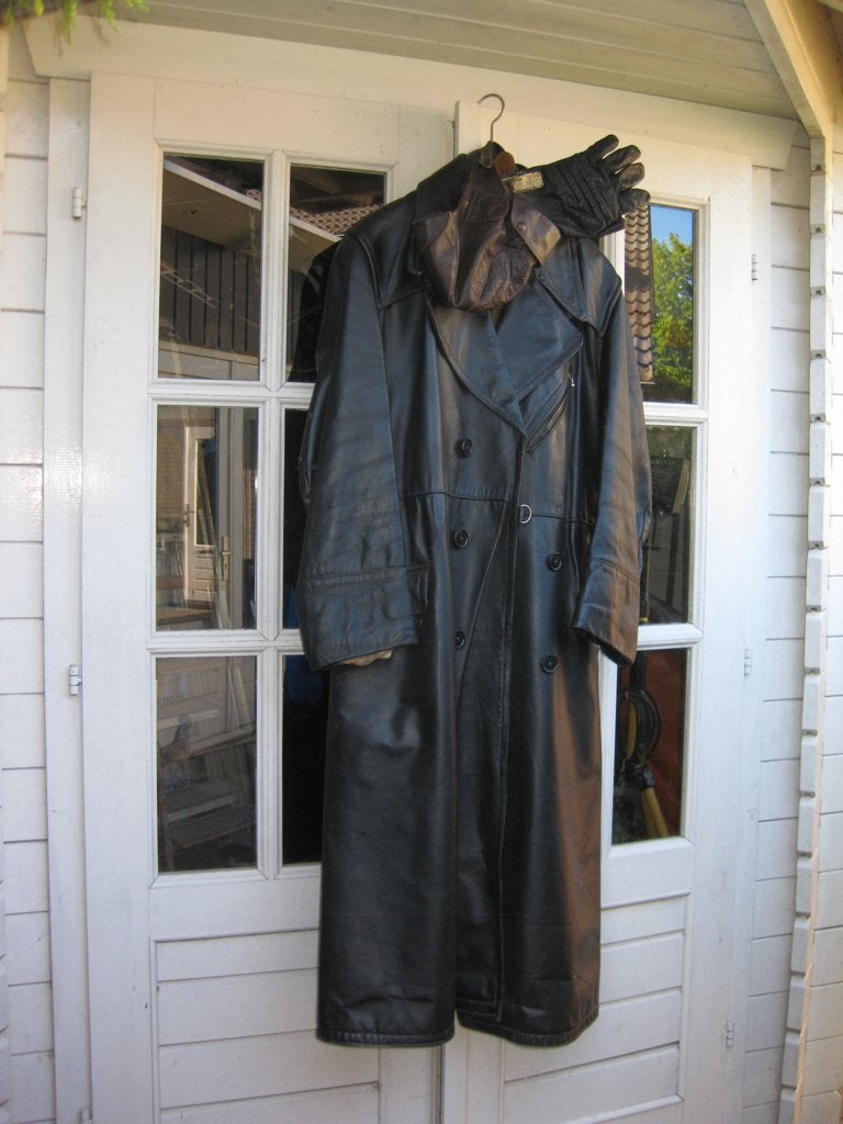 Lederen jas, Motoren, Kleding | Motorkleding, Jas | leer, Ophalen of Verzenden, Tweedehands, Heren