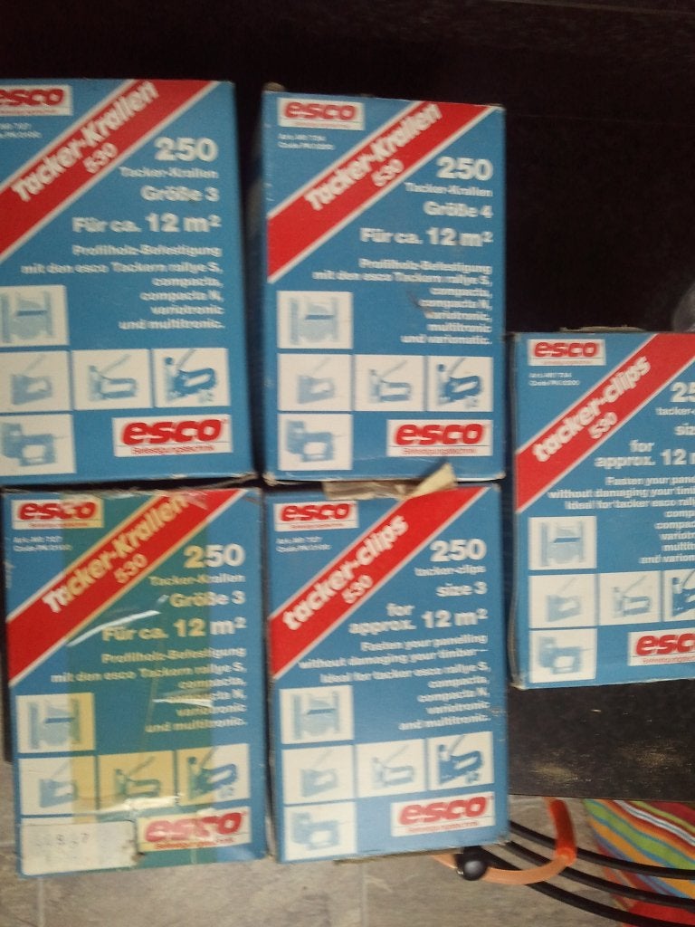 partij klemmen voor het bevestigen van panelen, merk ESCO, Doe-het-zelf en Verbouw, Ophalen of Verzenden, Nieuw, 250 mm of meer