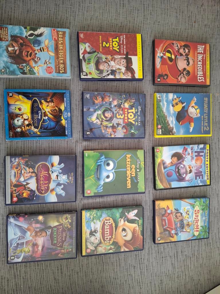 Grote collectie Disney dvd's, Avontuur, Gebruikt, Verzenden, Alle leeftijden