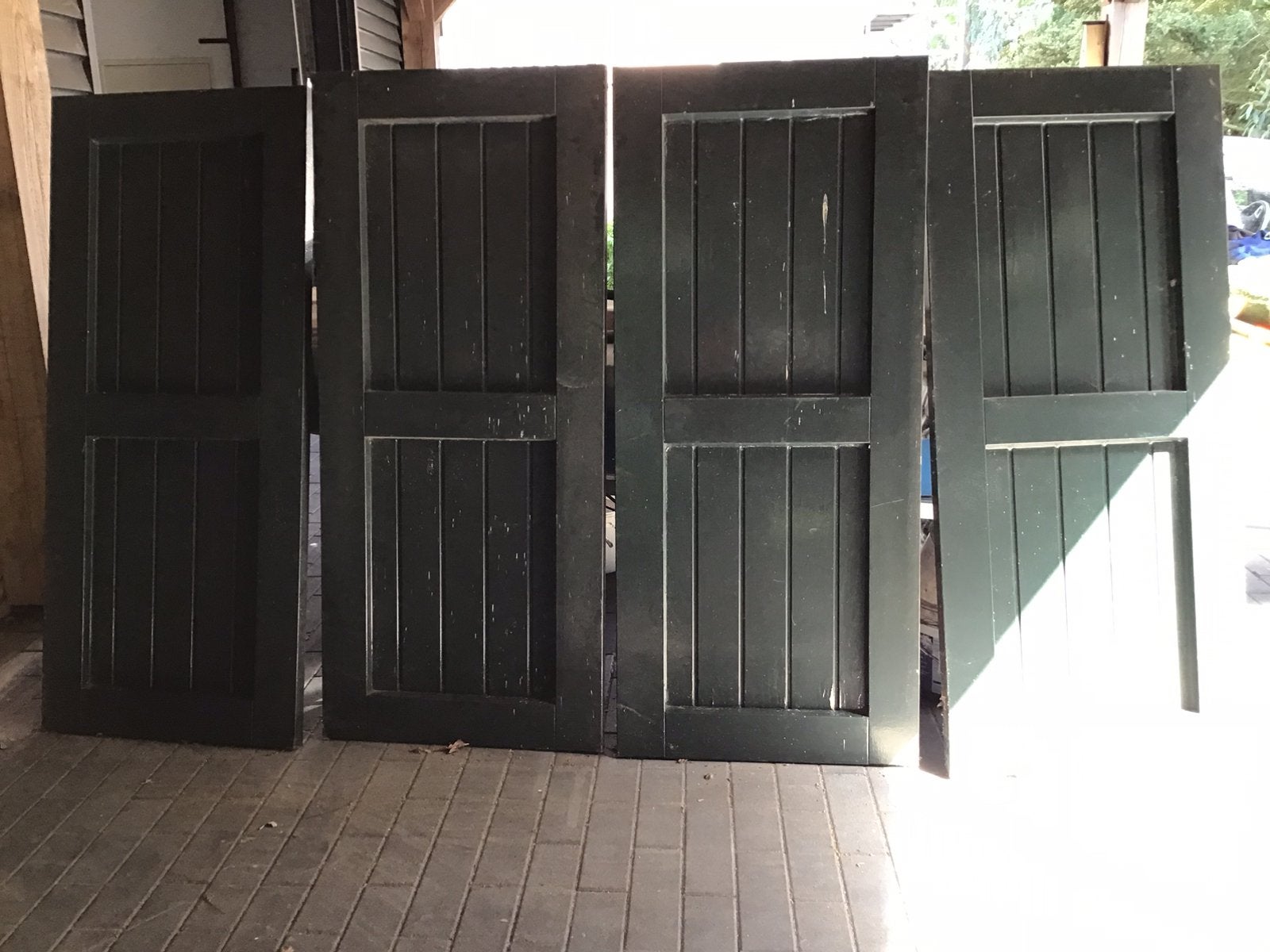 Panelen, Ophalen of Verzenden, Zo goed als nieuw, Hout, Overige typen