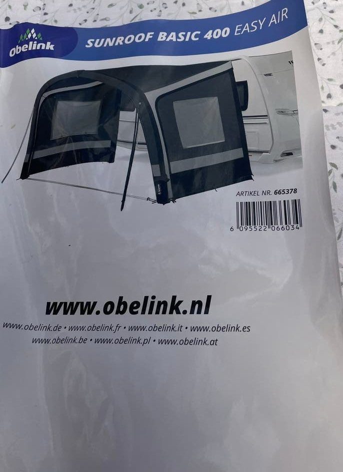 OPBLAASBAAR  LUIFEL VOOR CARAVAN, Ophalen, Zo goed als nieuw