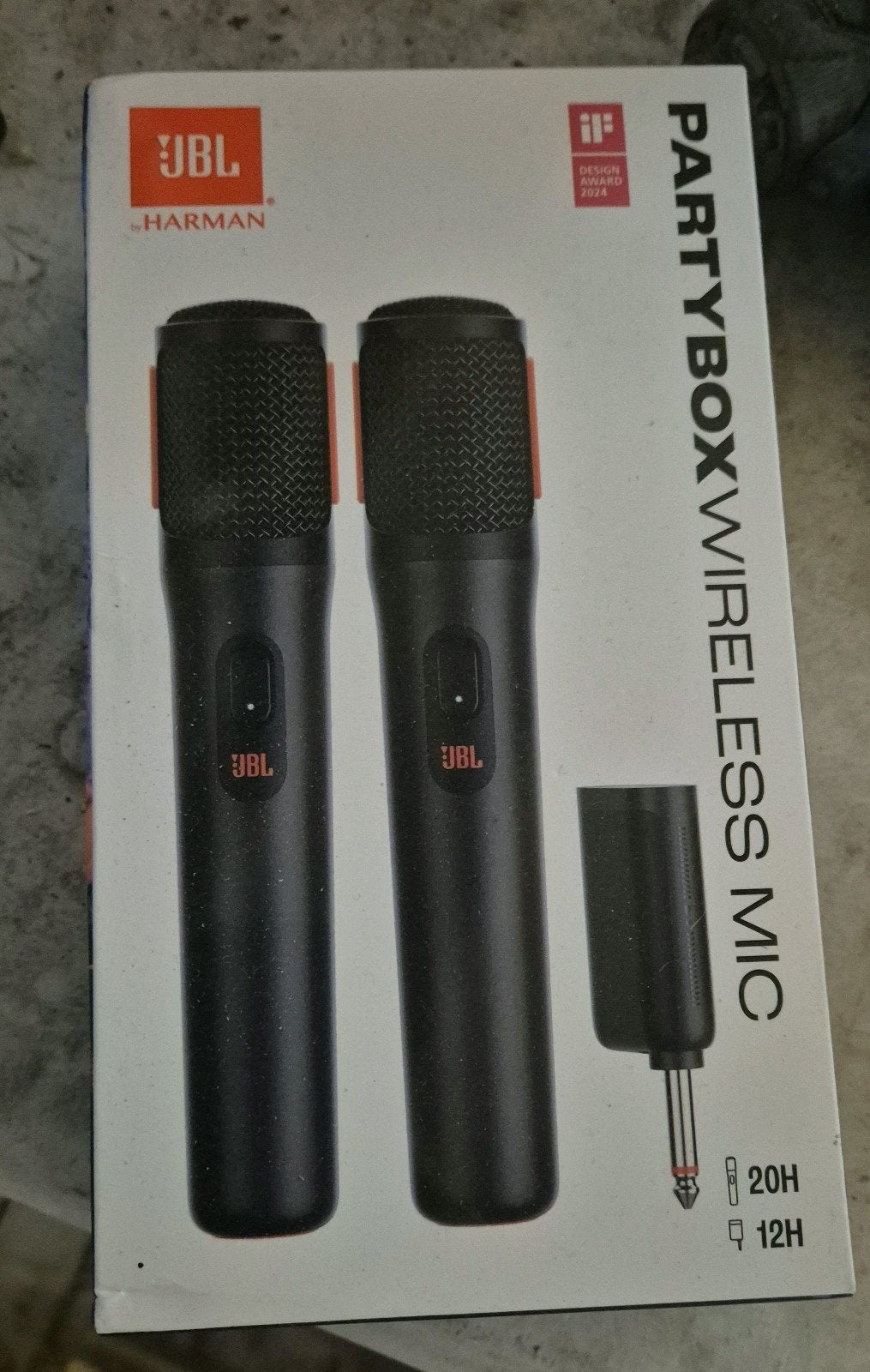 JBL Partybox Draadloze Microfoons - Nieuw in Doos, Muziek en Instrumenten, Microfoons, Ophalen of Verzenden, Nieuw, Zangmicrofoon