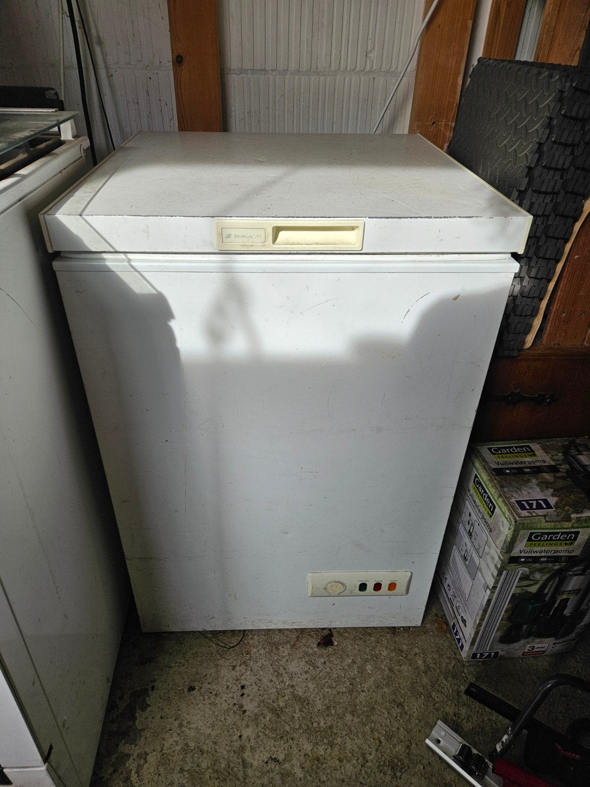 Skandiluxe Vrieskist - Ruime en Betrouwbare Vriezer, Witgoed en Apparatuur, Vrieskist, Gebruikt, Ophalen, 85 tot 120 cm
