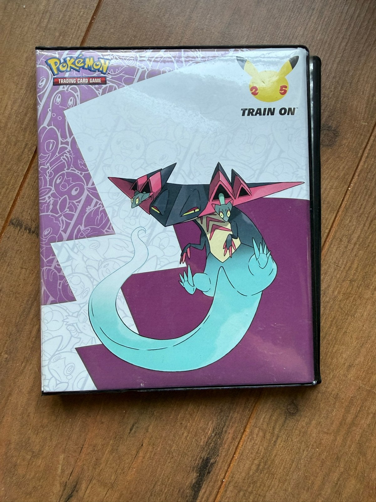 Pokémon 25th Anniversary Train On Verzamelmap, Ophalen of Verzenden, Gebruikt, Overige typen