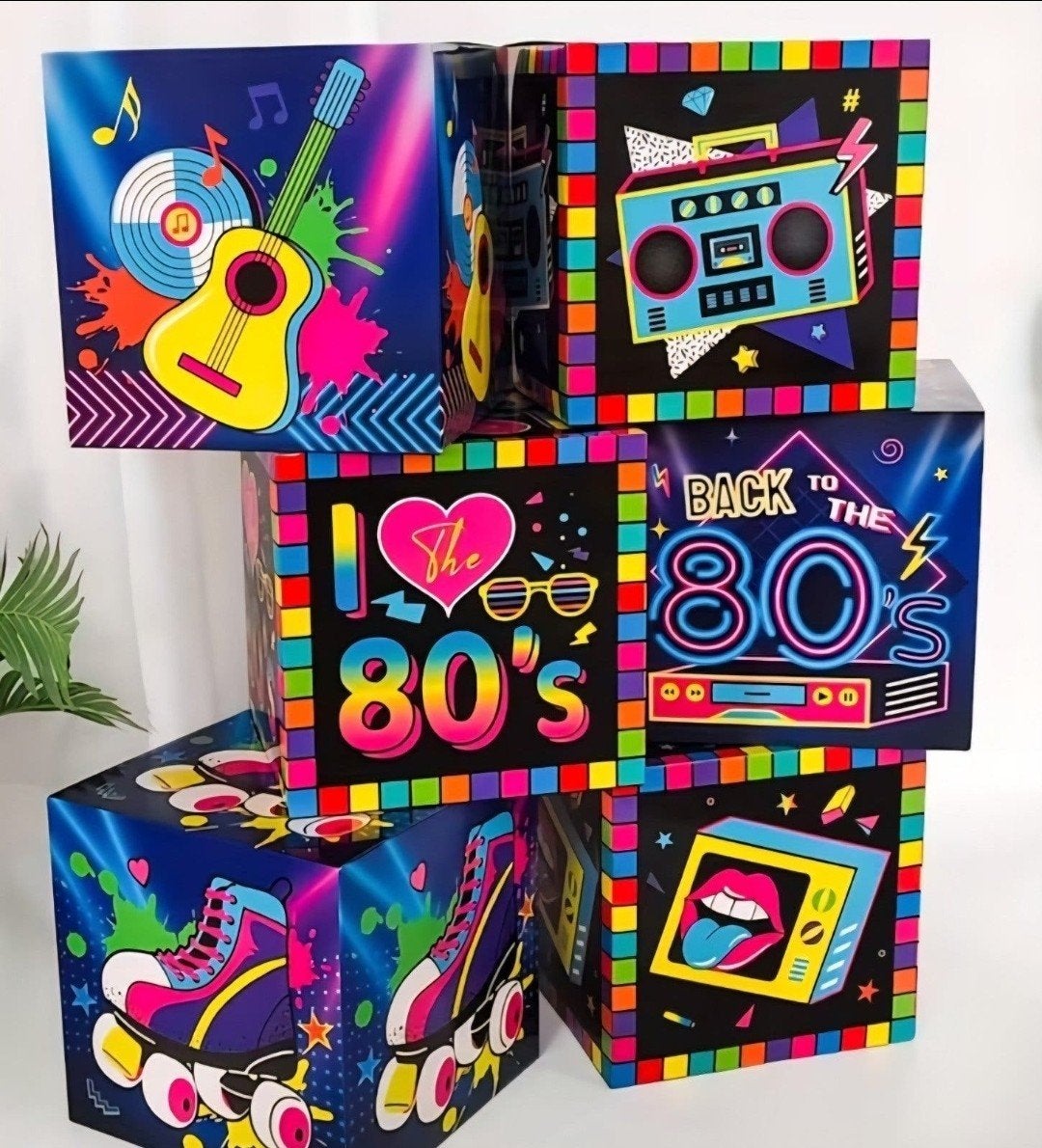 themafeest versiering jaren '80, Ophalen of Verzenden, Versiering