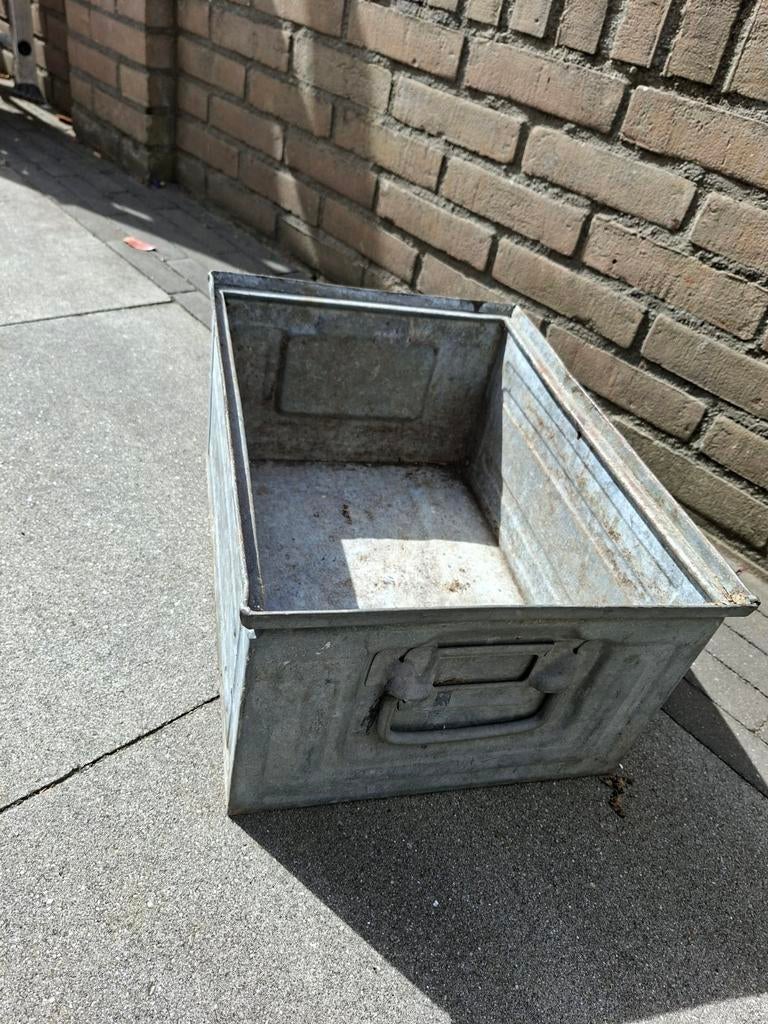 Zinken bak, Gebruikt, Minder dan 30 cm, Rond, Ophalen of Verzenden