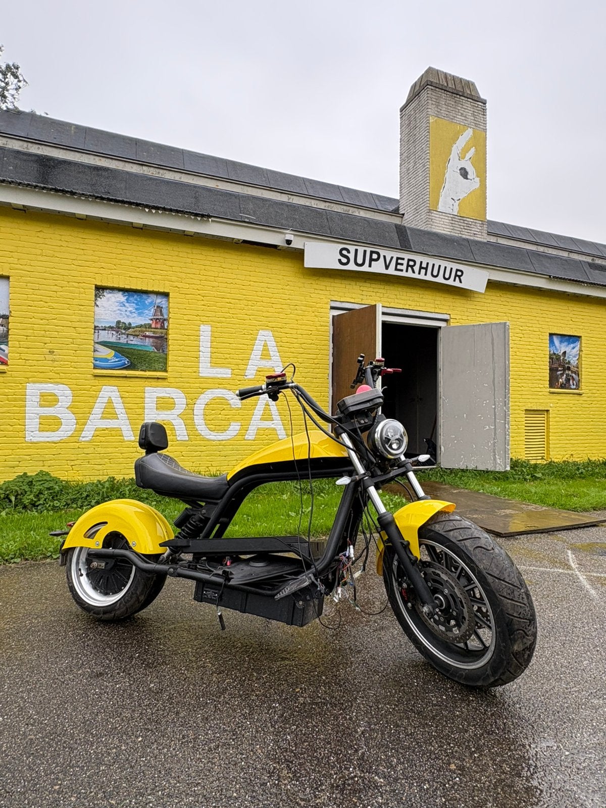 Mangosteen Café Cruiser 3000W incl accu – opknapper, Ophalen of Verzenden, Gebruikt, Staal