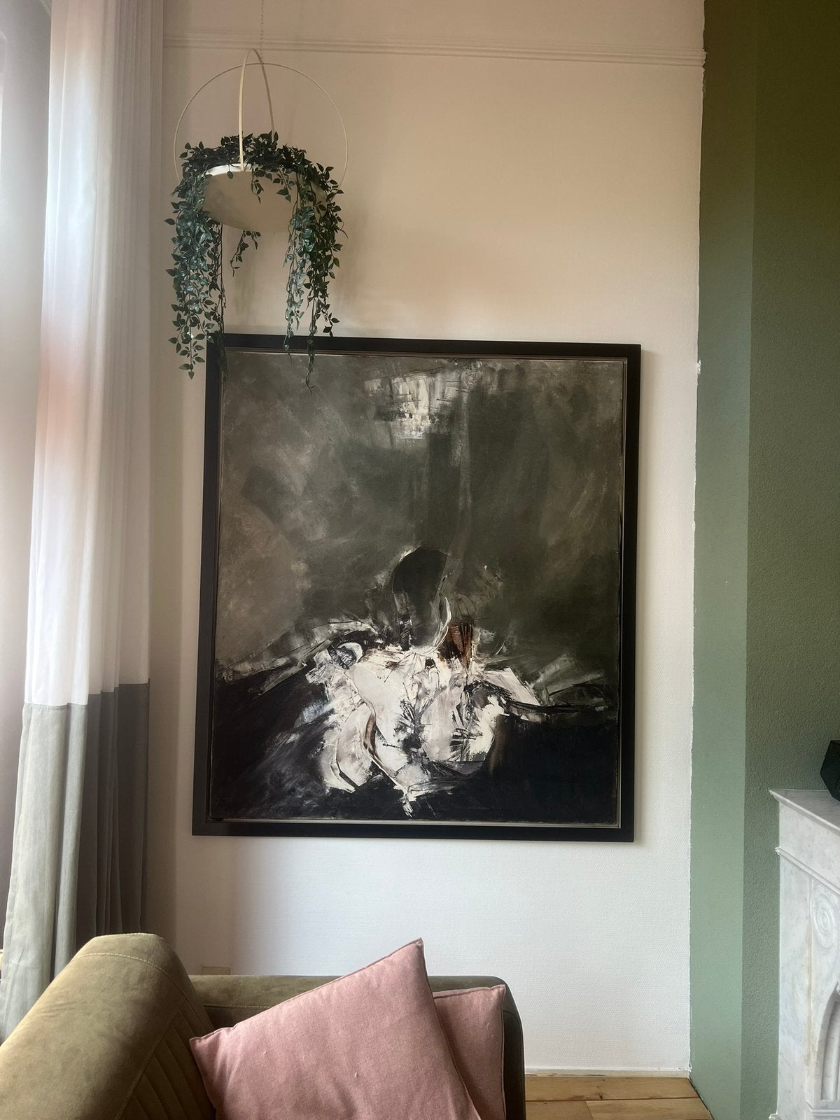 Geweldig mooi XXL modern schilderij, Antiek en Kunst, Ophalen