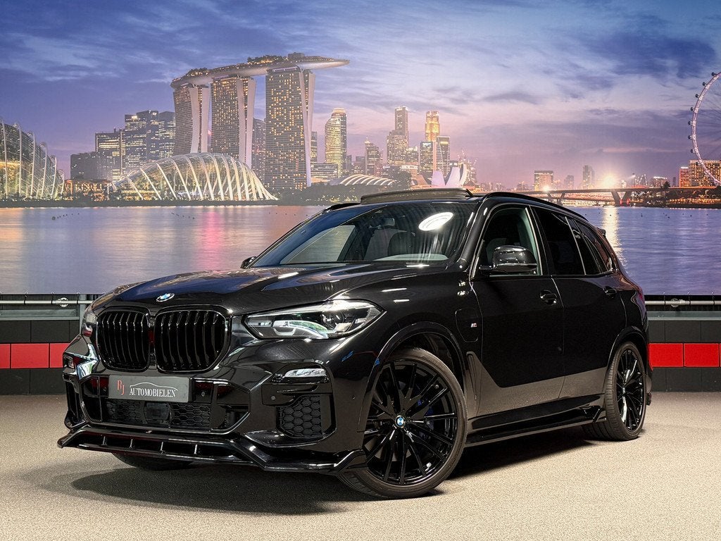 BMW X5 xDrive45e High Ex. |Panorama|M-Sport|Aero|Camera|Luch, Gebruikt, 97 km, Automatische klimaatregeling, Zwart