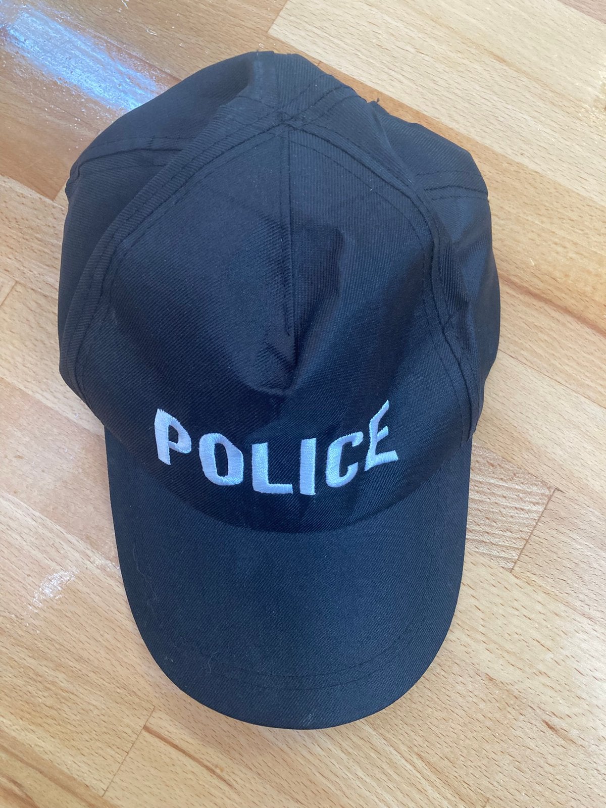 zwarte politie-pet, Ophalen of Verzenden, Zo goed als nieuw