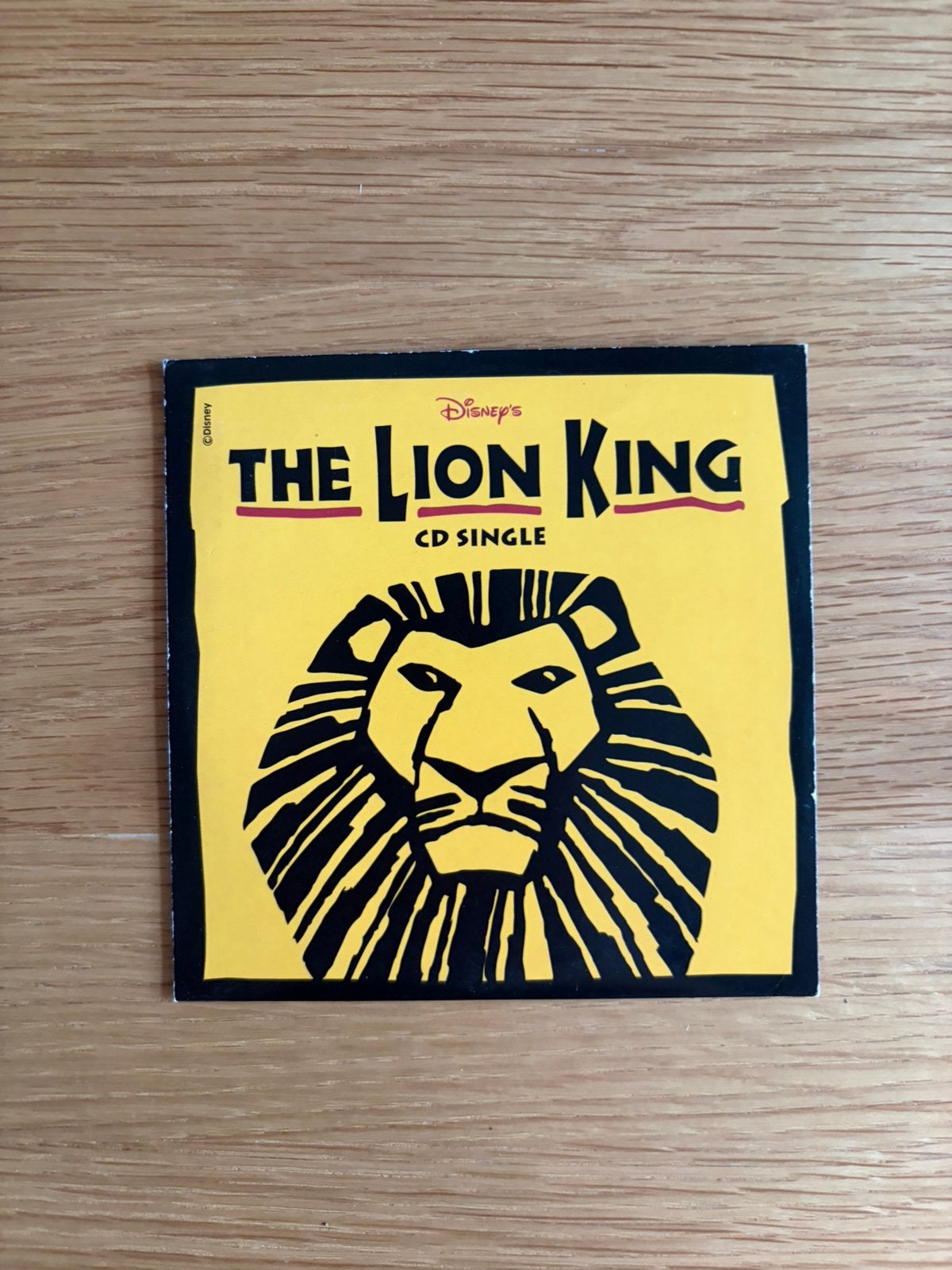 The Lion King Nederlandse Disney musical promo cd, Ophalen of Verzenden, Zo goed als nieuw