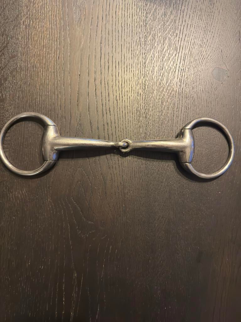 Enkelgebroken bustrens RVS 15 cm, Dieren en Toebehoren, Ophalen of Verzenden