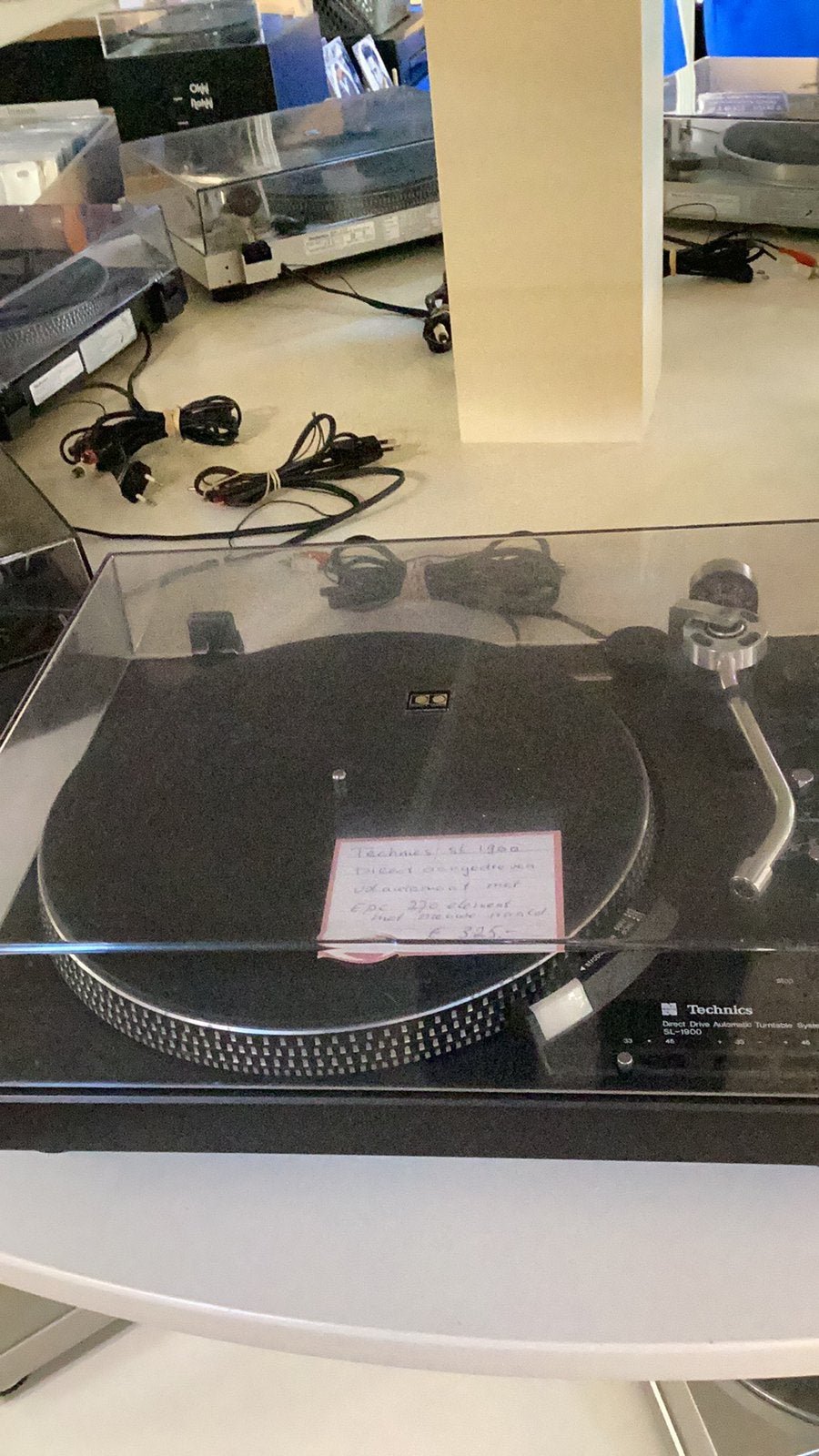 Technics sl 1900, Ophalen, Platenspeler, Technics, Gebruikt