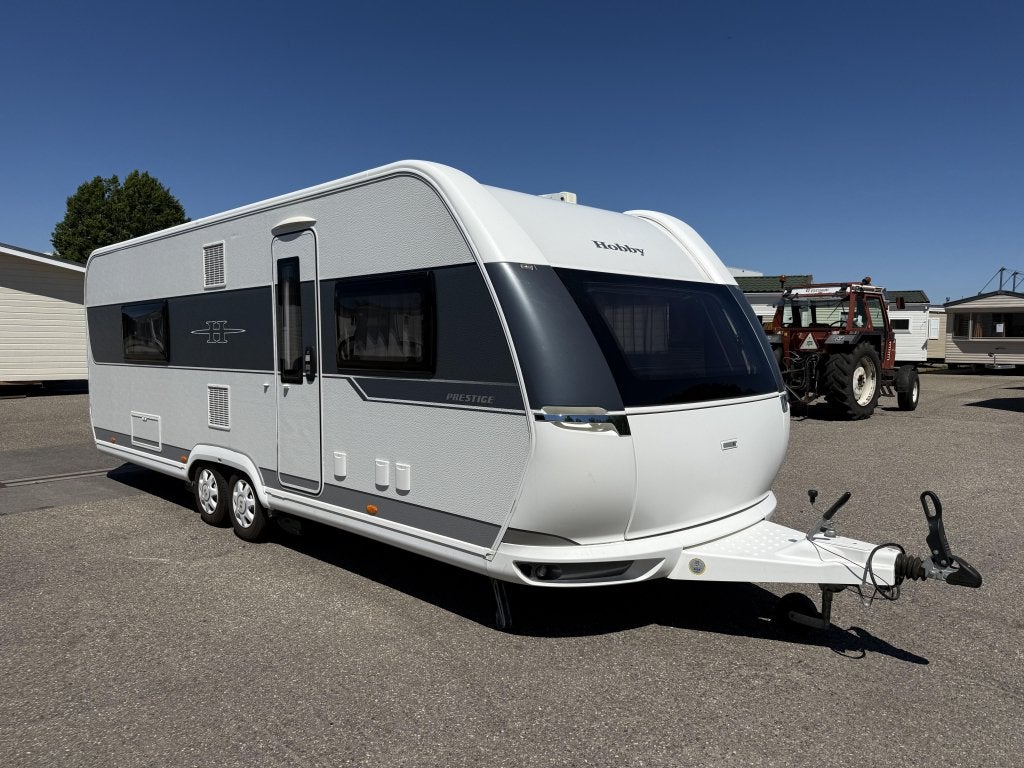 Hobby Prestige 660 WFC 2017, Caravans en Kamperen, Stacaravans