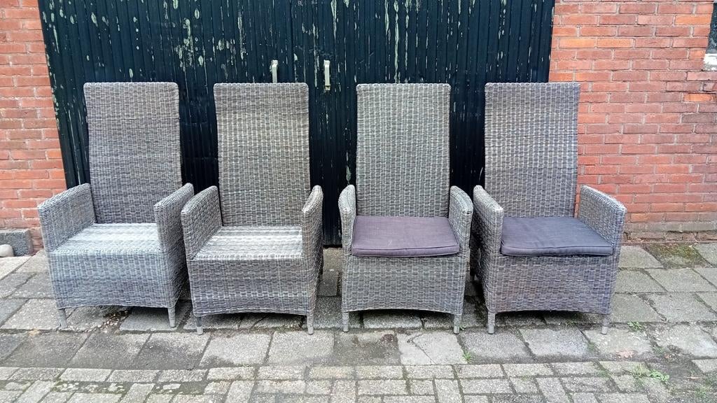 4 Sediamo stoelen, Ophalen of Verzenden, Gebruikt, Kunststof