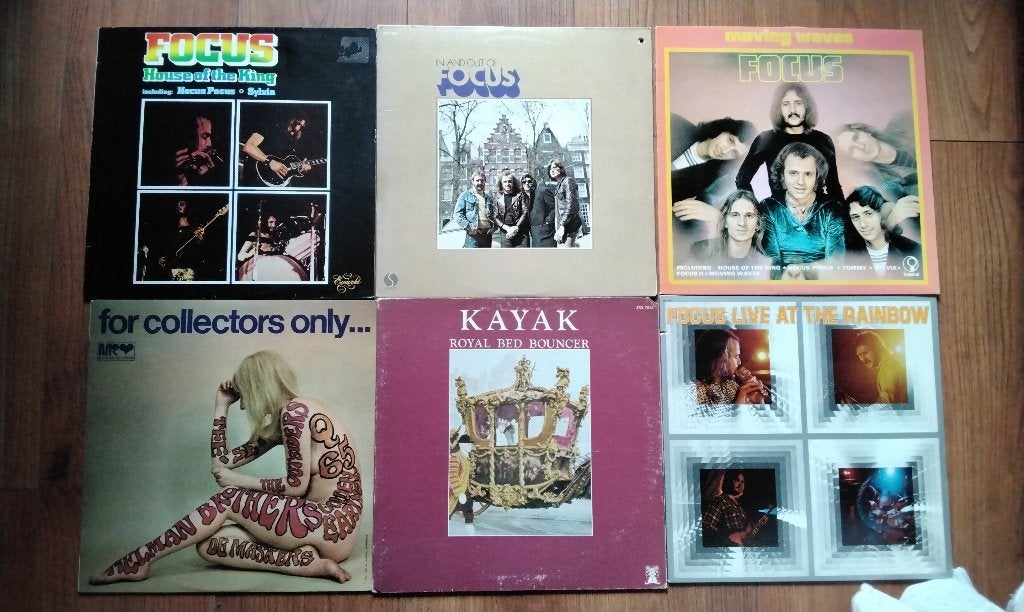Prachtige Collectie Lp's Focus Kayak & Nederbeat Compilatie, Complilatie, Ophalen, Gebruikt, 12 inch