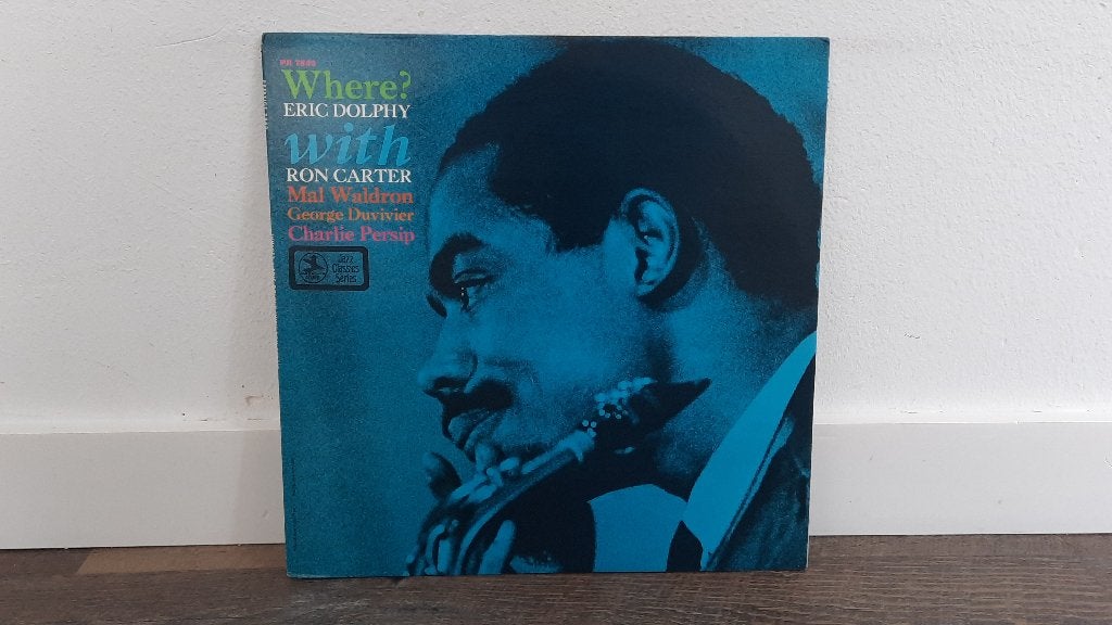 Eric Dolphy With Ron Carter – Where? LP / Vinyl Plaat, Cd's en Dvd's, Vinyl | Jazz en Blues, Gebruikt, Jazz, 1960 tot 1980, 12 inch