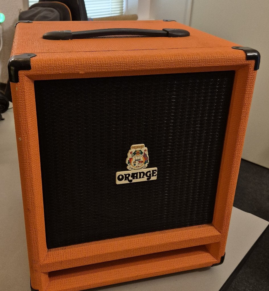 Bass speaker Orange SP212 600W 8 Ohm Isobaric, Ophalen, Zo goed als nieuw, Basgitaar, 100 watt of meer