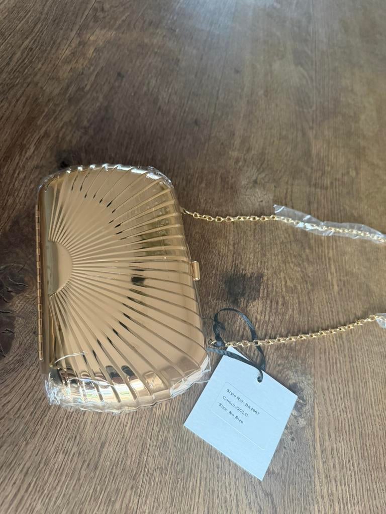 Clutch goud, Ophalen, Nieuw, Overige kleuren, Avondtasje