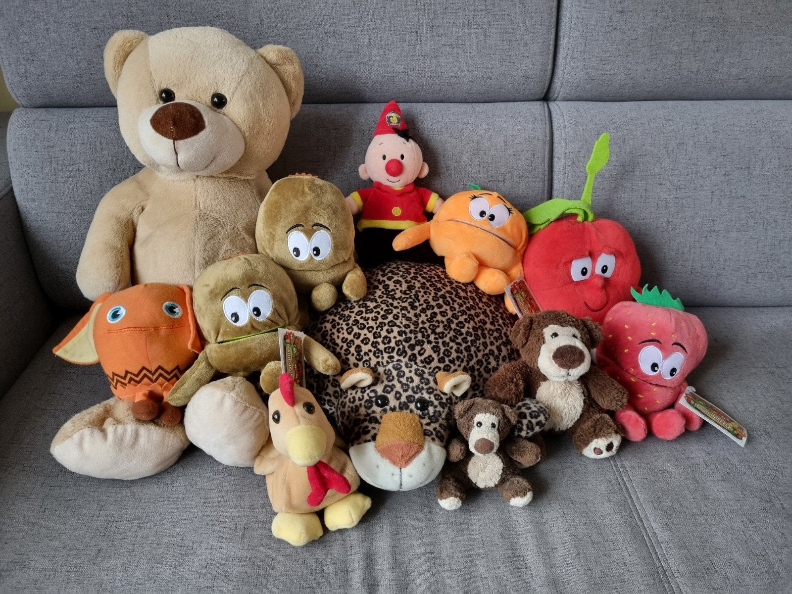 Diverse knuffels groot en klein, Ophalen of Verzenden, Gebruikt, Overige typen