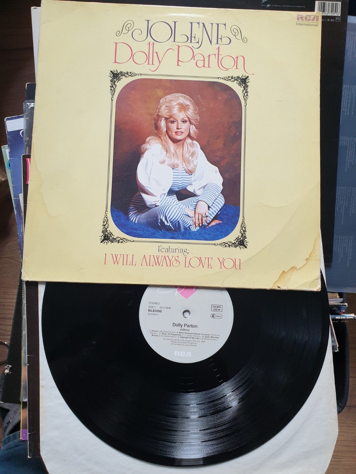 Dolly Parton lp jolene, Ophalen of Verzenden, 12 inch