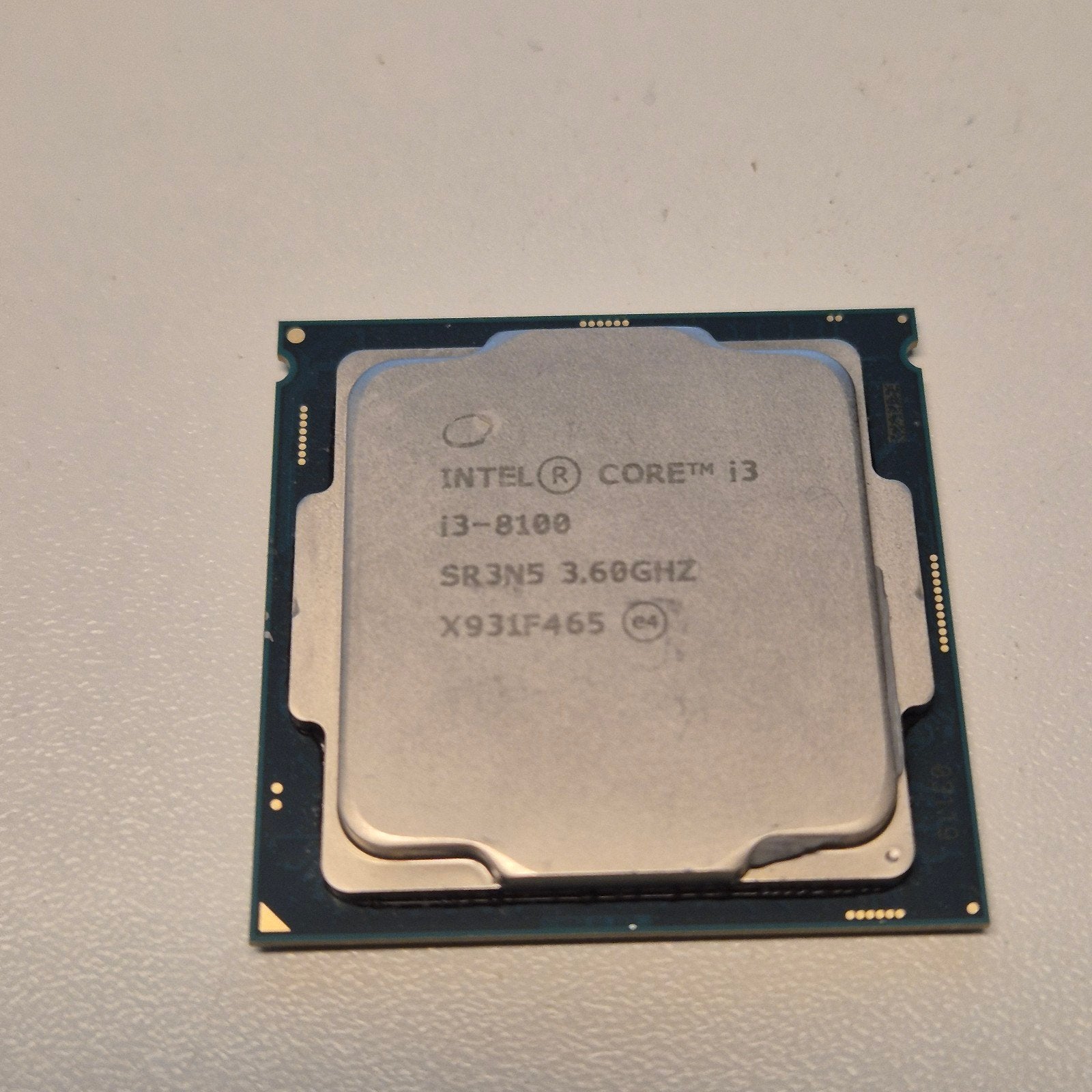 Intel Core i3-8100 Socket 1151 processor, Computers en Software, LGA 1151, Gebruikt, Verzenden, 3 tot 4 Ghz